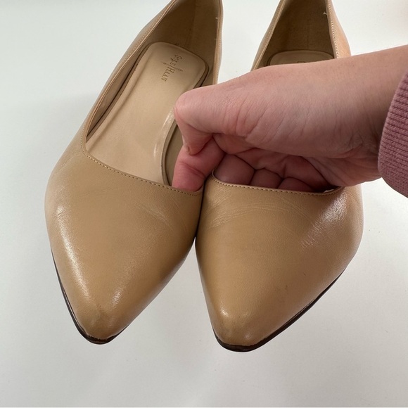 Cole Haan womens heels size 8 tan leather pointy toe stilettos - Picture 10 of 13